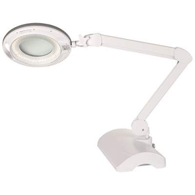 Magnifying Glass with Light on Stand