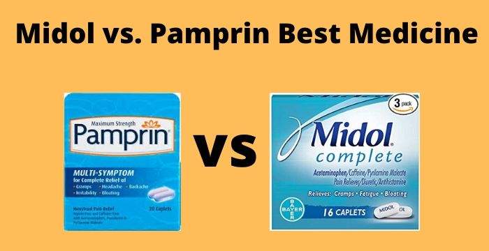 Midol vs. Pamprin Best Medicine for Menstrual Pain Relief